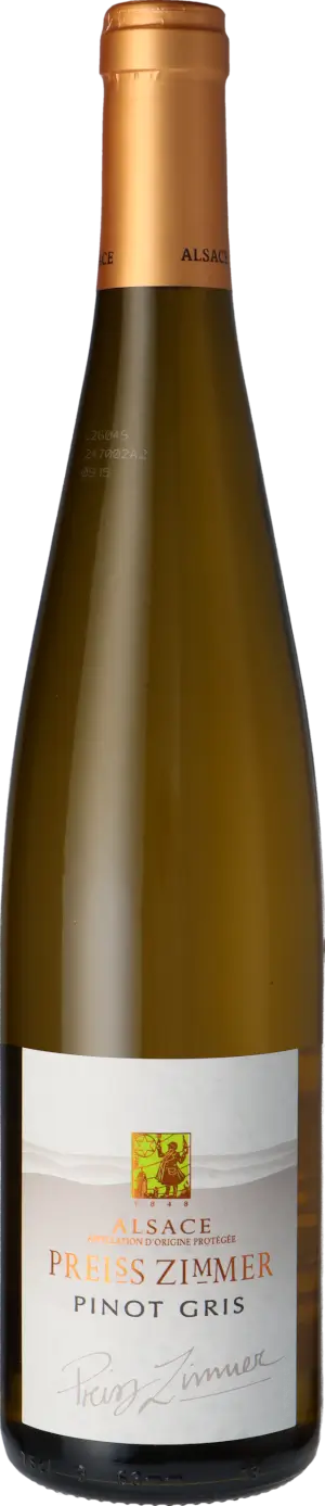 Preiss Zimmer Pinot Gris Semi Dry 2024 Pinot Gris