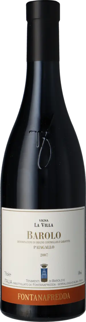 Fontanafredda Barolo Vigna La Villa 2007 Nebbiolo