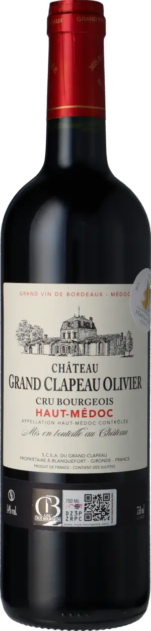 Château Grand Clapeau Olivier Haut-Médoc Cru Bourgeois 2022 Cabernet Sauvignon