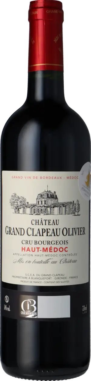 Château Grand Clapeau Olivier Haut-Médoc Cru Bourgeois 2022 Cabernet Sauvignon
