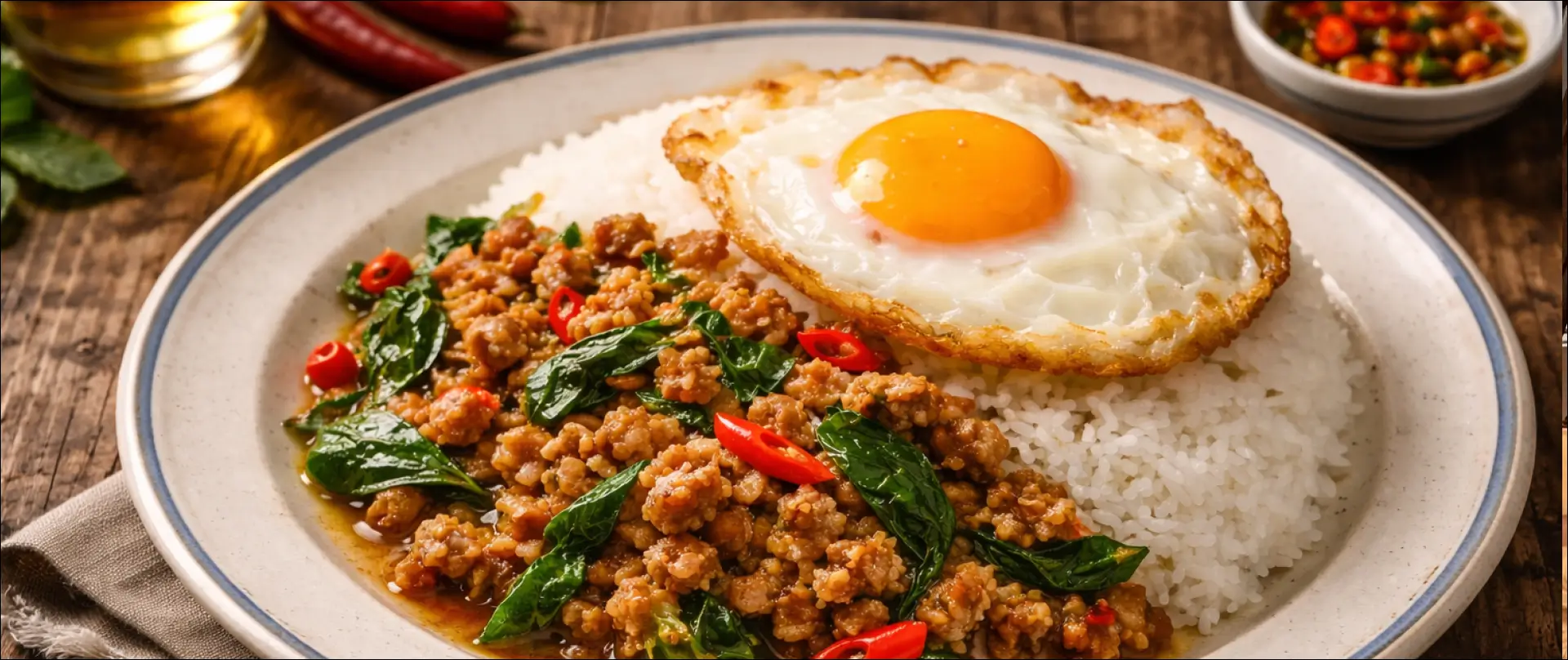 Pad Krow Pad Krapow: Enkelt & gott recept | Vinoteket