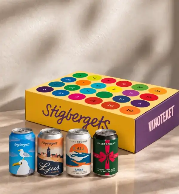 Vinotekets Ölkalender 24 x 33 cl
