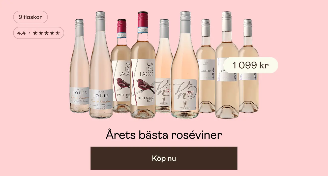 vinlåda rosé