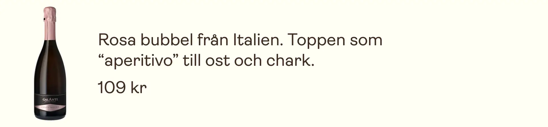 galanti rosé