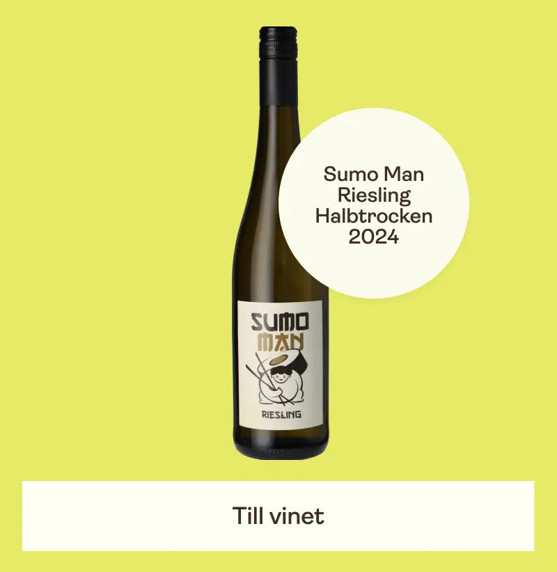 Sumo Man Riesling Halbtrocken 2024