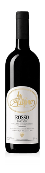 Altesino Rosso Toscana IGT 2015 Sangiovese 80% Sangiovese 10% Merlot 10% Cabernet Sauvignon Toscana