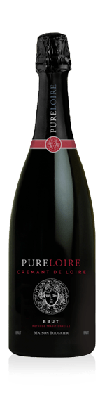 Bougrier Pure Loire Crémant De Loire Brut Aop NV Chenin Blanc 45% Chenin Blanc, 45% Chardonnay, 10% Orbois Loire