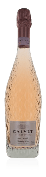 Calvet Celebration Sparkling Brut Rosé Cinsault 90% Cinsault & Grenache, 10% Muscat Vin de France