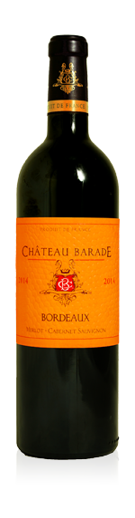 Chateau Barade Bordeaux AOC 2015 Merlot