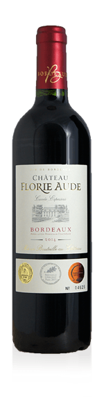 Château Florie Aude Red 2014 Merlot 85% Merlot, 15% Cabernet Sauvignon Bordeaux
