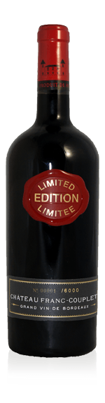 Château Franc Couplet Limited Edition Red 2017 Merlot 60% Merlot, 40% Cabernet Sauvignon Bordeaux