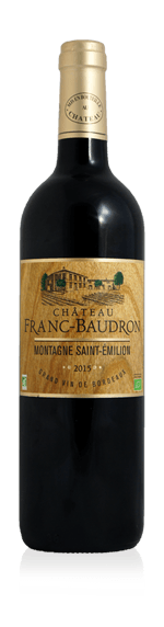 Château Franc-Baudron Montagne-Saint-Émilion 2015 Merlot