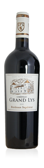 Château Grand Lys 2016 (i trälåda) Merlot 40% Merlot, 30% Cabernet Sauvignon, 30% Cabernet Franc Bordeaux