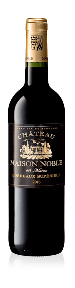Château Maison Noble St Martin Bordeaux Supérieur AOP Rouge 2015 Merlot
