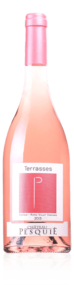 Château Pesquié Les Terrasses Rosé Ventoux Bio 2018 Shiraz-Syrah Syrah, Cinsaut, Grenache Rhônedalen