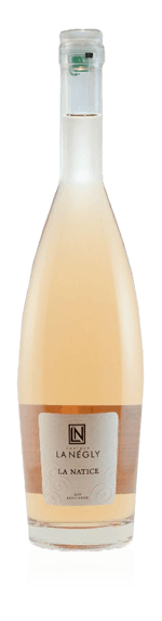 Château la Négly La Natice Rosé Languedoc 2018 Mourvèdre 70% Mourvèdre, 15% Syrah, 15% Cinsault Languedoc-Roussillon