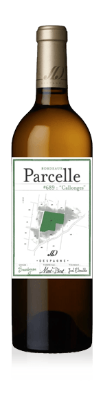 Despagne Parcelle #C689 Callonges Bordeaux Blanc 2018 Sauvignon Blanc 85% Sauvignon Blanc, 10% Semillon, 5% Muscadelle Bordeaux