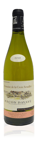 Domaine de la Croix Senaillet Macon-Davayé Bio 2015 Chardonnay
