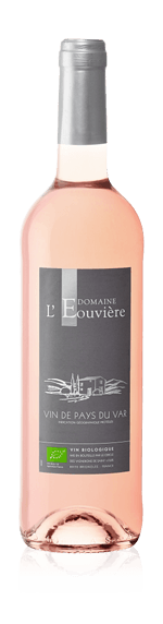 Domaine l'Eouvière Rosé IGP Var Bio 2018 Merlot