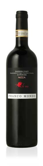 Franco Mondo Barbera d'Asti Superiore Nizza La Rose 2014 Barbera