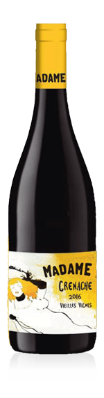 Madame F Grenache Vielles Vignes 2016 Grenache 100% Grenache Languedoc-Roussillon
