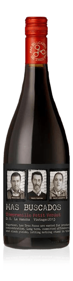Mas Buscados Tempranillo Petit Verdot 2016 Tempranillo 95% Tempranillo, 5% Petit Verdot Kastilien-La Mancha