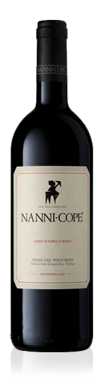 Nanni Copé Sabbie Di Sopra Il Bosco 2017 (i trälåda) Pallagrello Nero 90% Pallagrello Nero, 5% Aglianico, 5% Casavecchia Kampanien