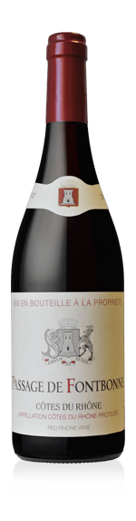 Ortas Passage de Fontbonne 2018 (i trälåda) Grenache 70% Grenache, 20% Carignan, 10% Cinsault Rhônedalen
