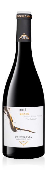 Panorama Côte du Rhône Village Roaix 2016 Grenache 50% Grenache, 45% Syrah, 5% Mourvèdre Rhônedalen