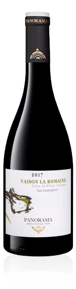 Panorama Vaison la Romaine 2017 Grenache Grenache, Syrah Rhônedalen