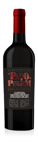 Passo Pendium Appassimento Rosso 2016 Primitivo 50% Primitivo, 50% Negroamaro Puglia