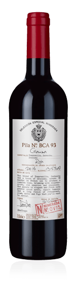 Selección Numerada Rioja Crianza v15 2016 Tempranillo 100% Tempranillo Rioja