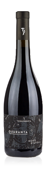 Terre di Bruca Quaranta Nero d'Avola 2017 Nero d'Avola 100% Nero d'Avola Sicilien