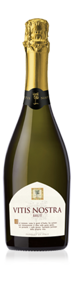 Vitis Nostra Spumante Brut NV Chardonnay Chardonnay, Trebbiano Vino d'Italia