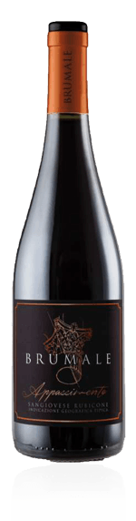 Brumale Sangiovese Appassimento 2017 Sangiovese 85% Sangiovese, 15% andra lokala druvor Emilia-Romagna