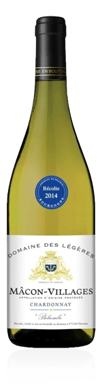 Domaine des Légères Mâcon-Villages Belcombe 2015 Chardonnay 100% Chardonnay Bourgogne