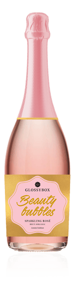 Glossybox Beauty Bubbles Sparkling Rosé Brut Organic Ekologiska druvsorter från norra Italien Venetien