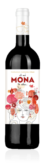 La Más Mona de Todas 2018 Tempranillo 40% Tempranillo, 40% Garnacha, 20% Syrah Aragonien