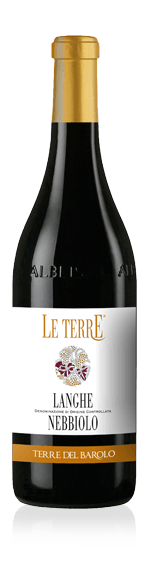 Le Terre Langhe Nebbiolo 2017 (i trälåda) Nebbiolo 100% Nebbiolo Piemonte