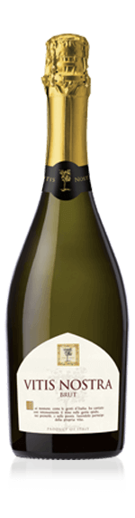 Vitis Nostra Spumante Brut NV Chardonnay Chardonnay, Trebbiano Vino d'Italia
