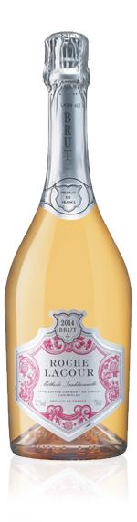 Roche Lacour Rose Crémant De Limoux 2017 Chardonnay 45% Chardonnay, 45% Chenin Blanc, 10% Pinot Noir Languedoc-Roussillon